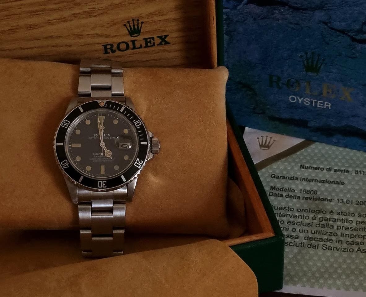 Rolex | Submariner | 168000 | Steel | 40 mm | Steel | Automatic