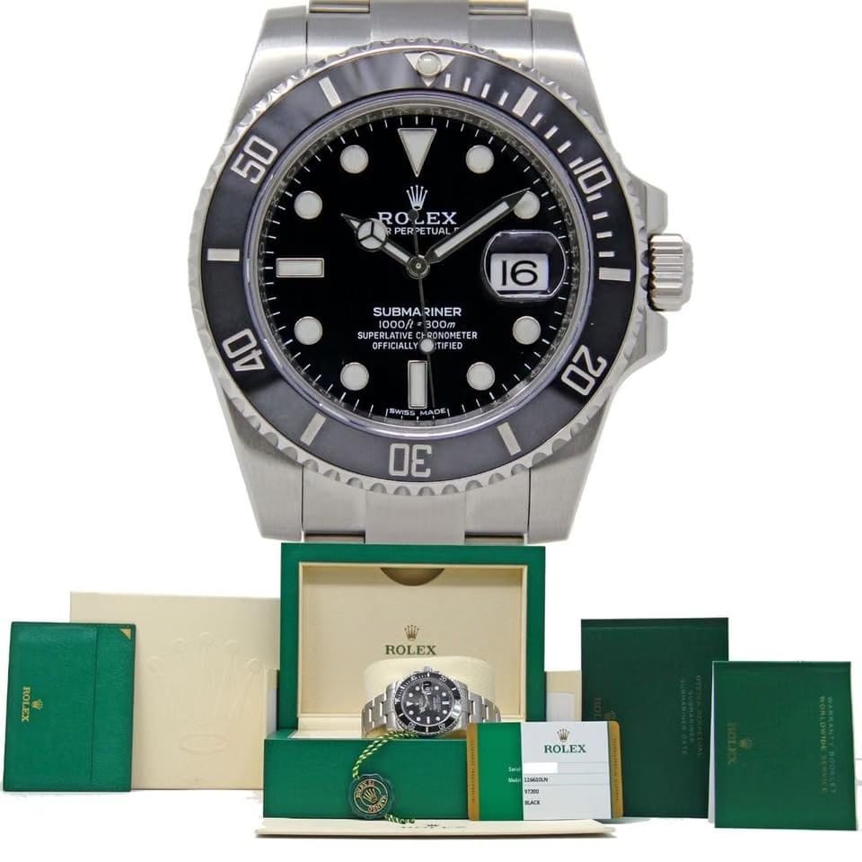 Rolex | Submariner | 116610 | Steel | 40 mm | Steel | Black | Automatic