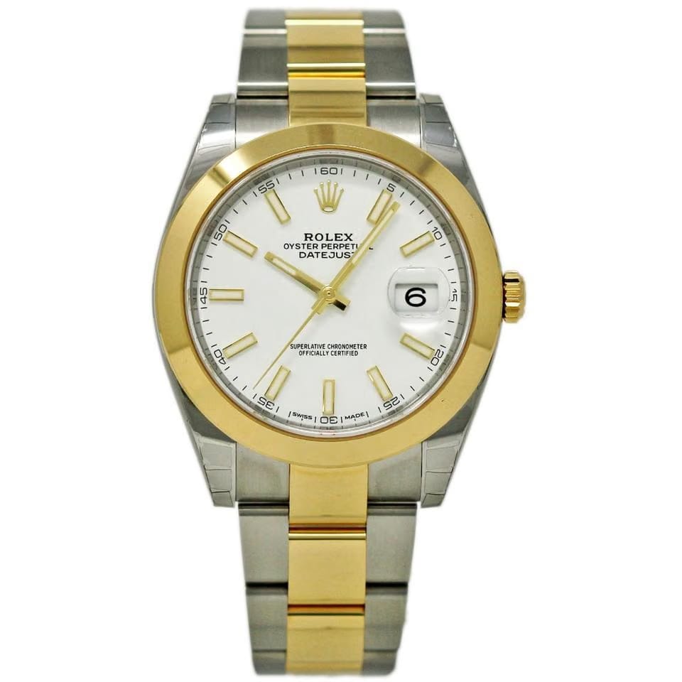 Rolex | Datejust | 126303 | Steel | 41 mm | Gold/Steel | White | Automatic