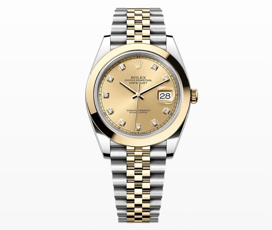 Rolex | Datejust | 126303 | Steel | 41 mm | Gold/Steel | Champagne | Automatic