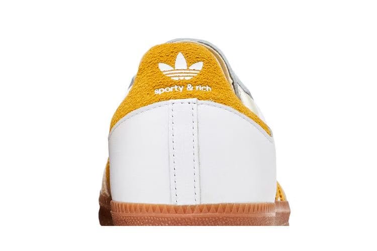 Sporty & Rich x Samba OG White Bold Gold