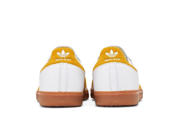 Sporty & Rich x Samba OG White Bold Gold