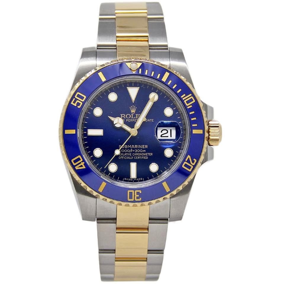 Rolex | Submariner | 116613 | Steel | 40 mm | Gold/Steel | Blue | Automatic