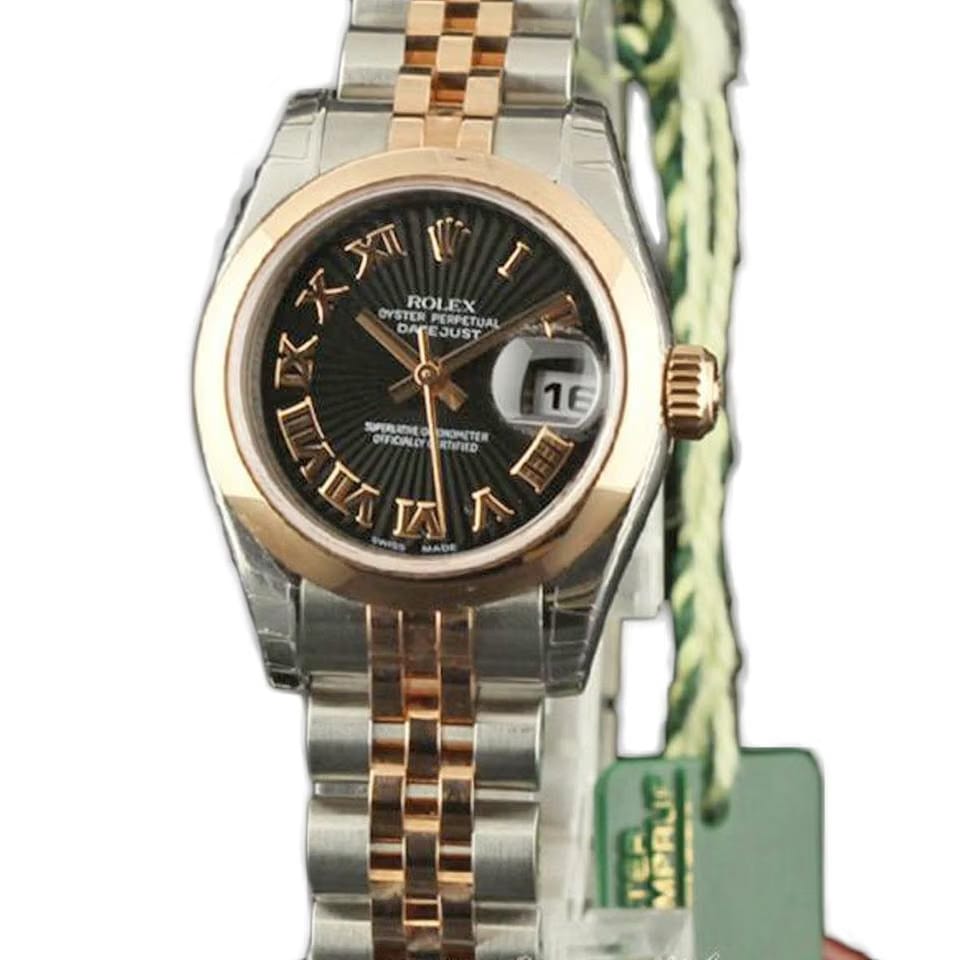Rolex | Datejust | 179161 | Steel | 26 mm | Gold/Steel | Black | Automatic