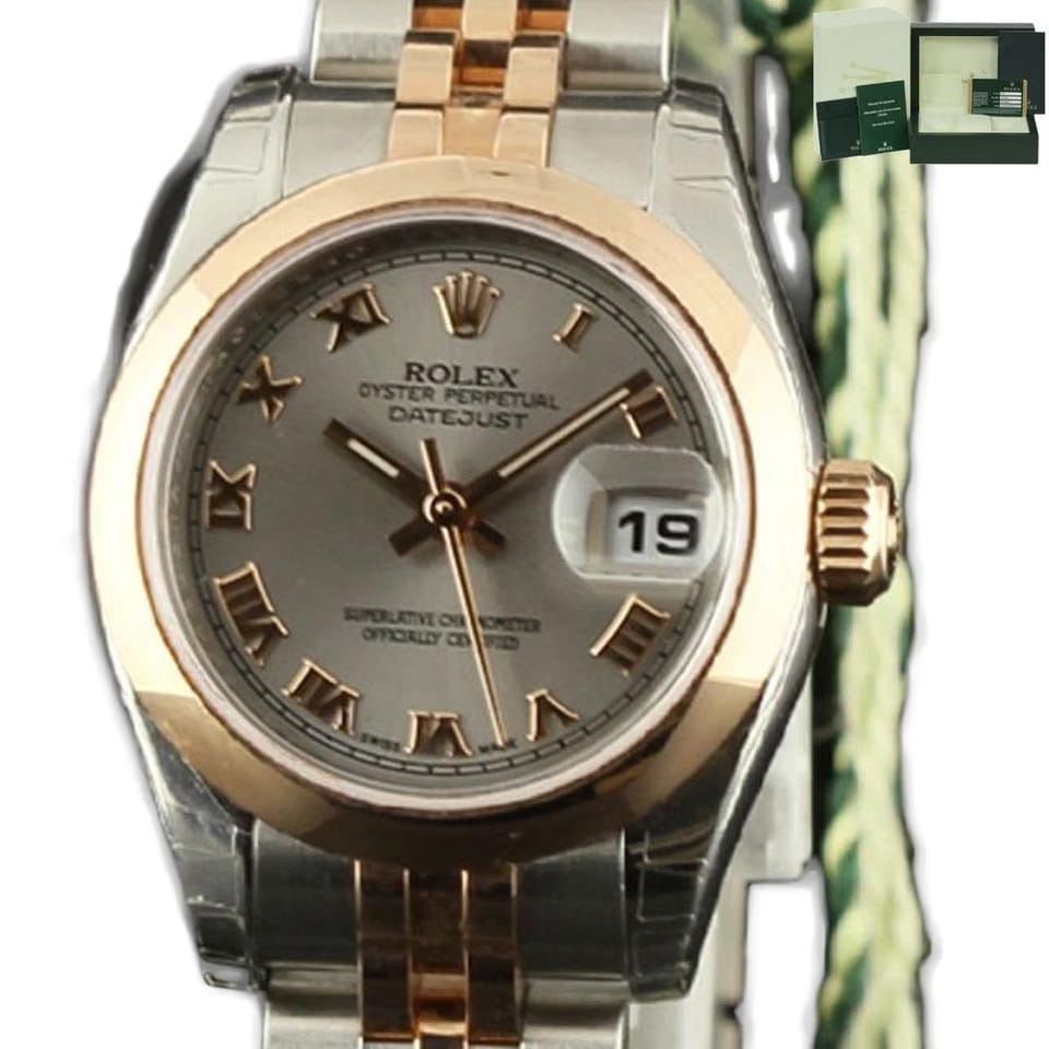 Rolex | Datejust | 179161 | Steel | 26 mm | Gold/Steel | Grey | Automatic