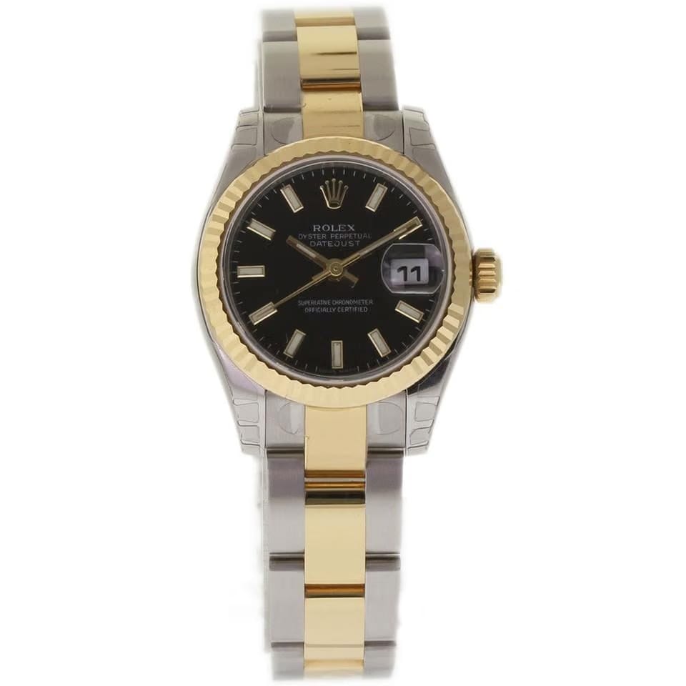 Rolex | Datejust | 179173 | Steel | 26 mm | Gold/Steel | Black | Automatic