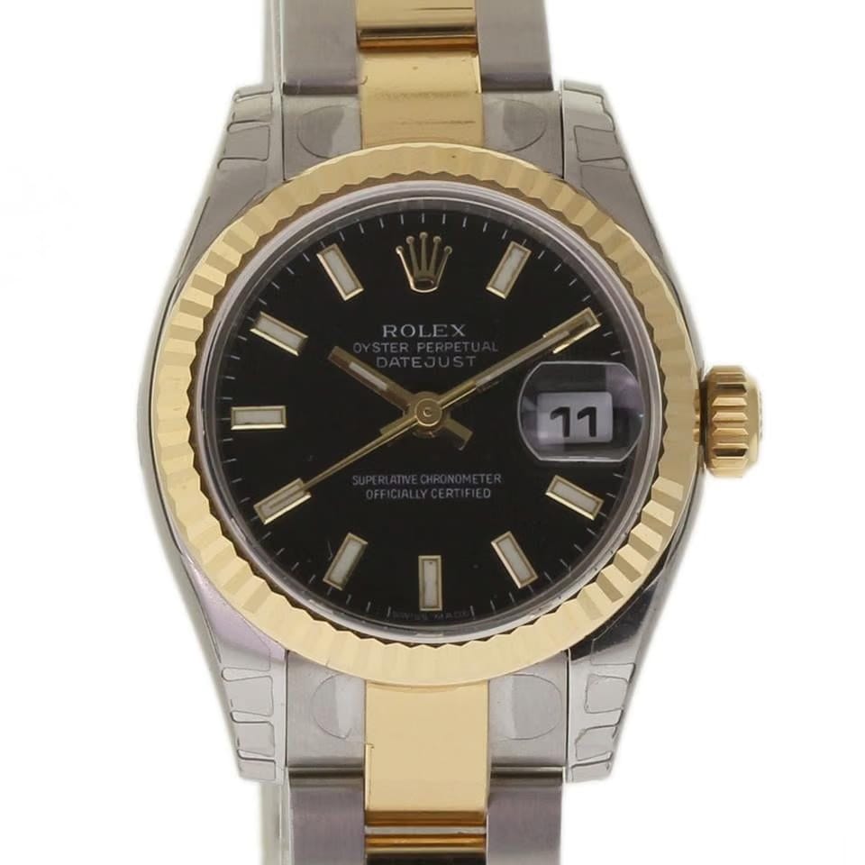 Rolex | Datejust | 179173 | Steel | 26 mm | Gold/Steel | Black | Automatic