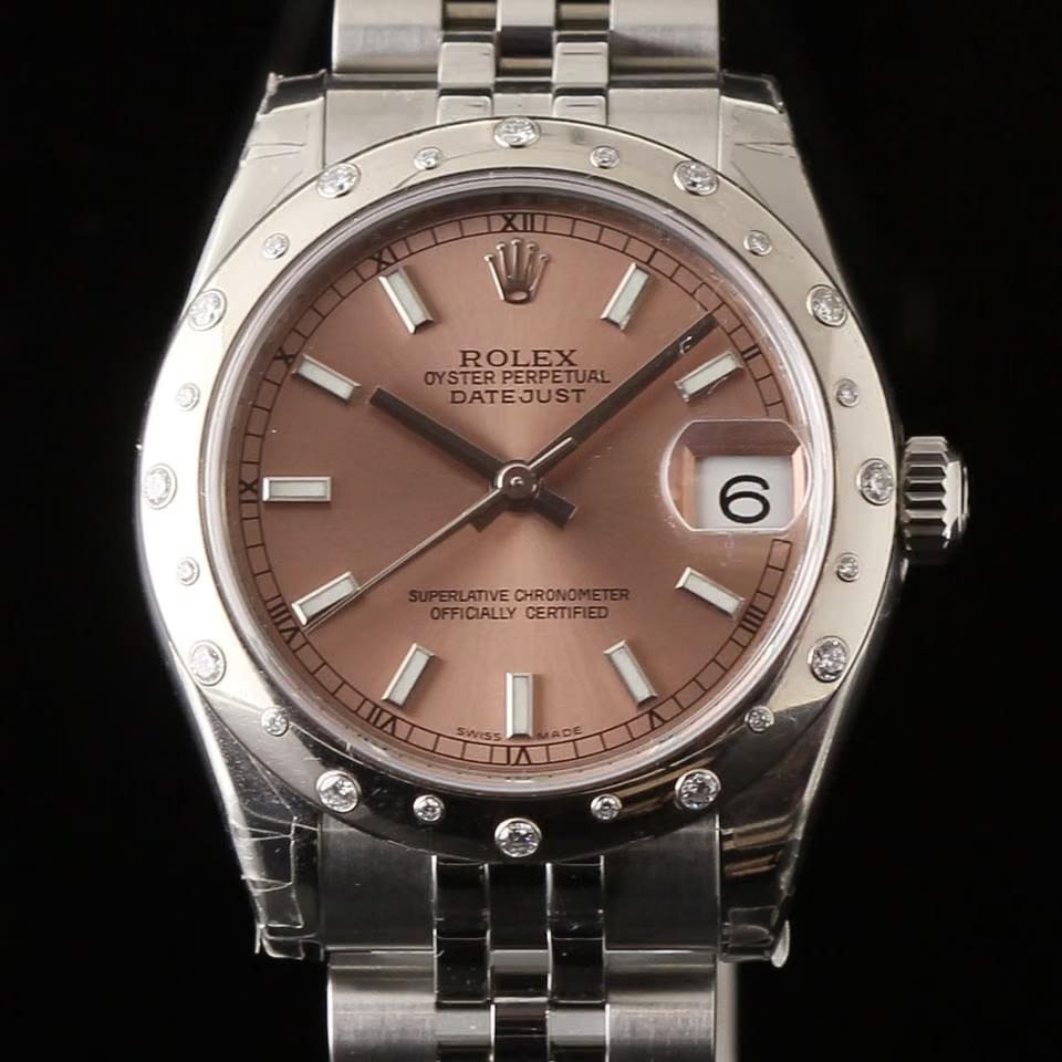 Rolex | Datejust | 178344 | Steel | 31 mm | Steel | Pink | Automatic