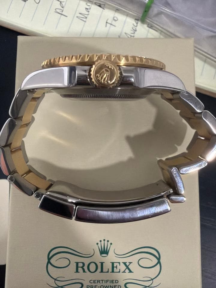 Rolex | Submariner | 116613LB | Yellow gold | 40 mm | Gold/Steel | Blue | Automatic