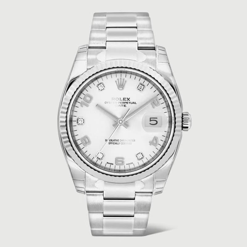 Rolex | Oyster Perpetual | 115234 | Gold/Steel | White | Automatic