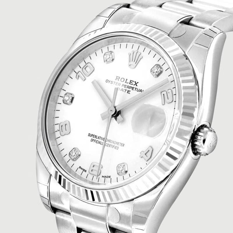 Rolex | Oyster Perpetual | 115234 | Gold/Steel | White | Automatic