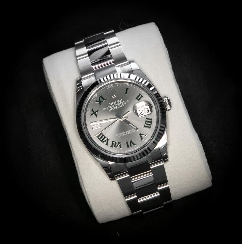 Rolex | Datejust | 126234 | Gold/Steel | 36 x 43 mm | Steel | Grey | Automatic