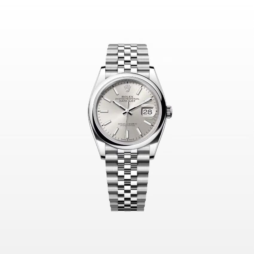 Rolex | Datejust | 126200-0001 | Steel | 36 mm | Steel | Silver | Automatic
