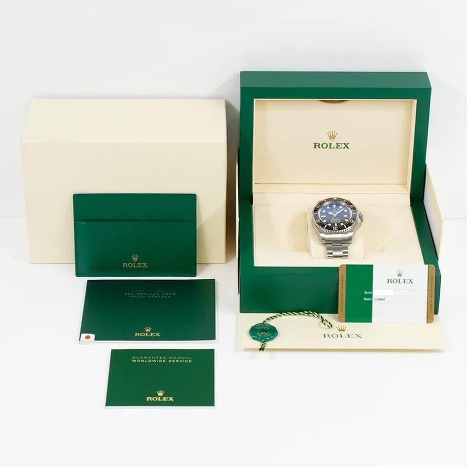 Rolex | Sea-Dweller | 116660 | Steel | 44 mm | Steel | Blue | Automatic
