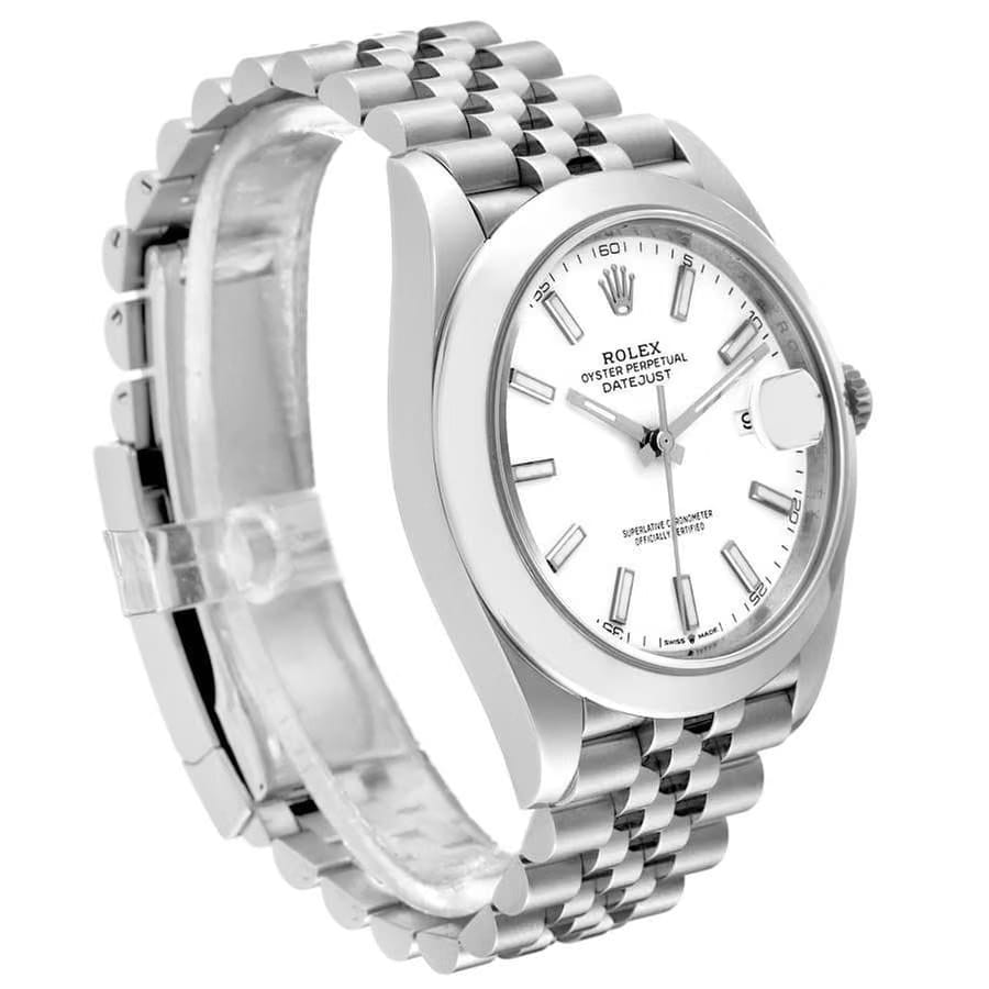 Rolex | Datejust | 126300-0006 | Steel | 41 mm | Steel | White | Automatic