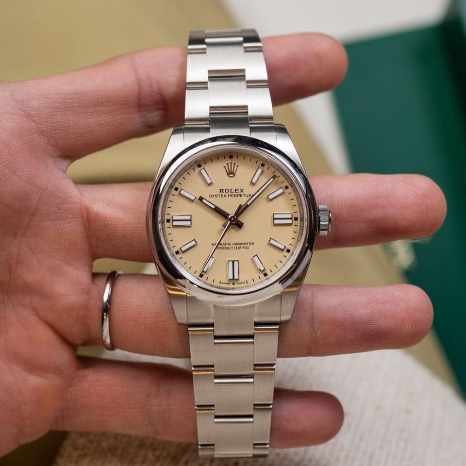 Rolex | Oyster Perpetual | 134300 | Steel | Steel | Brown | Automatic
