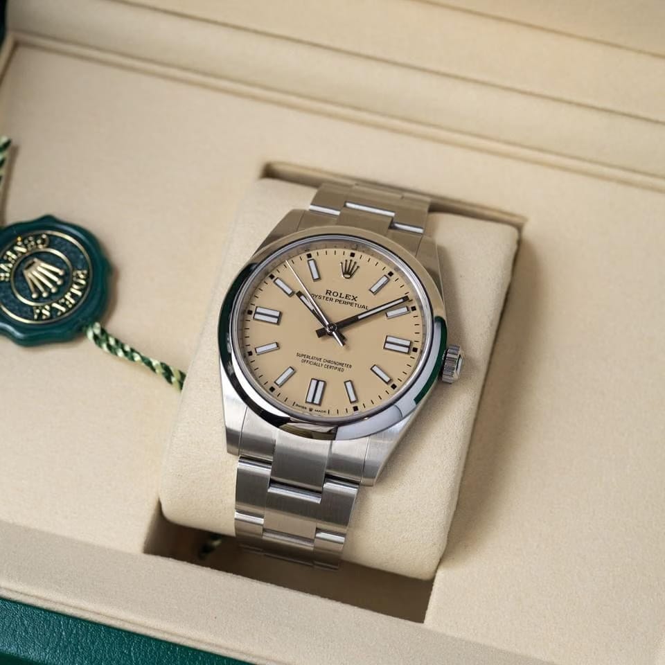 Rolex | Oyster Perpetual | 134300 | Steel | Steel | Brown | Automatic