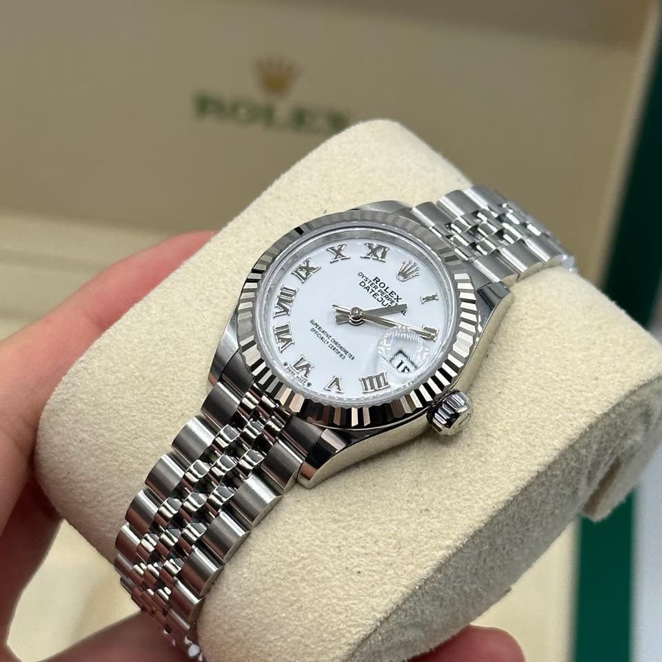 Rolex | Datejust | 279174 WHITE ROMAN JUB | Steel | 28 mm | Steel | White | Automatic