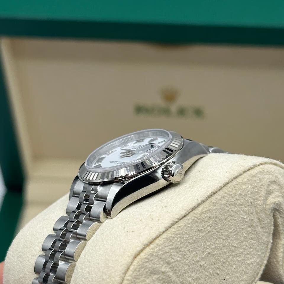 Rolex | Datejust | 279174 WHITE ROMAN JUB | Steel | 28 mm | Steel | White | Automatic