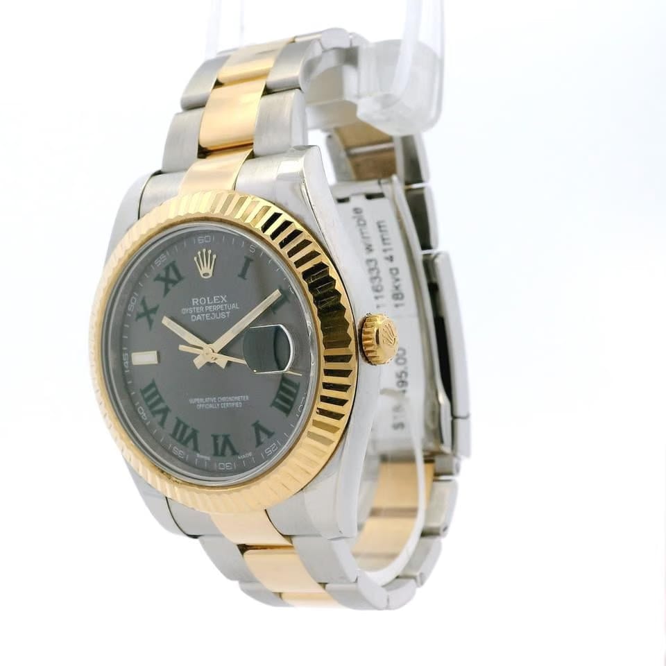 Rolex | Datejust | 116333 | Gold/Steel | 41 mm | Gold/Steel | Grey | Automatic
