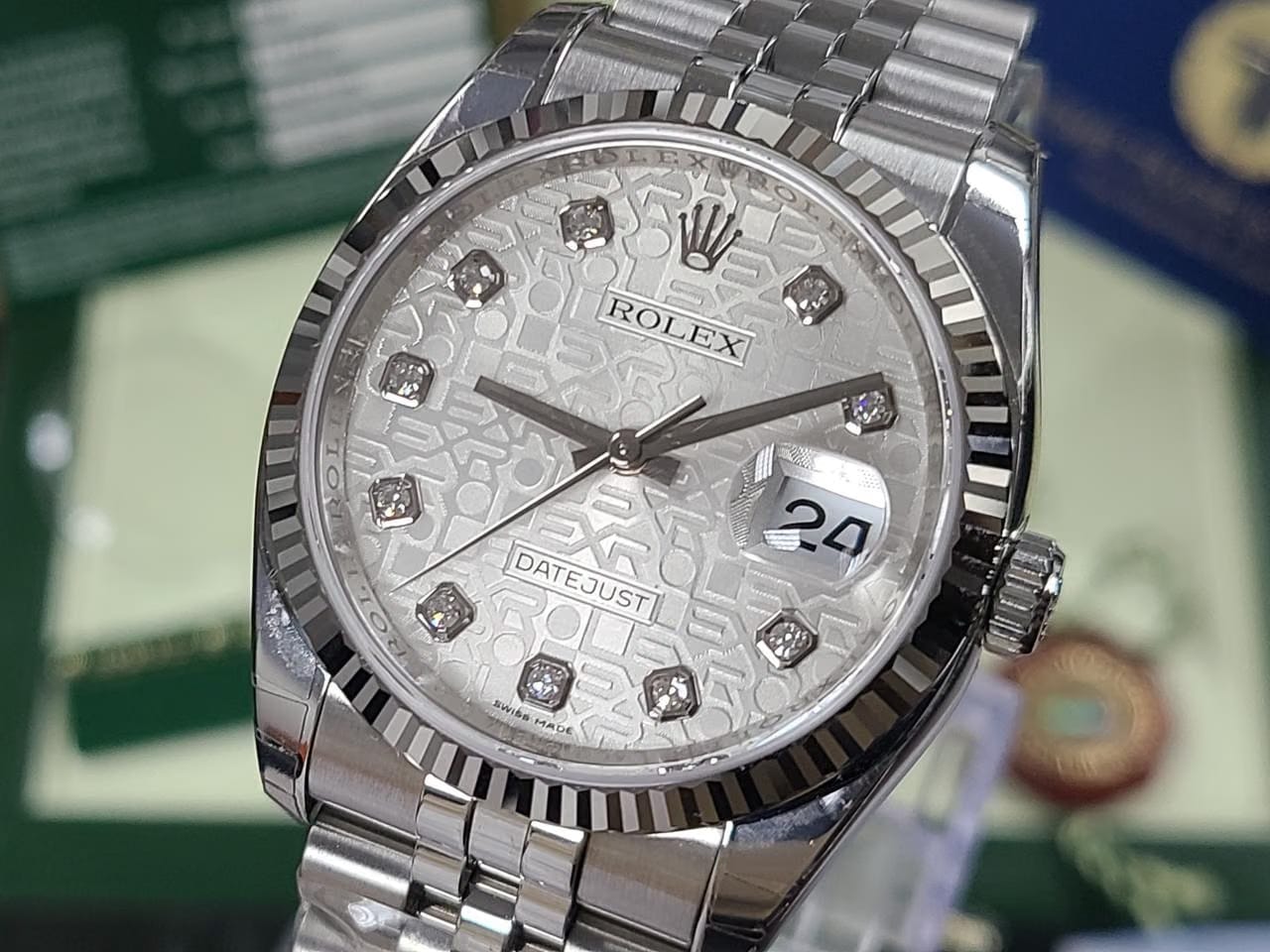Rolex | Datejust | 116234 | Steel | 36 mm | Steel | Mother of pearl | Automatic