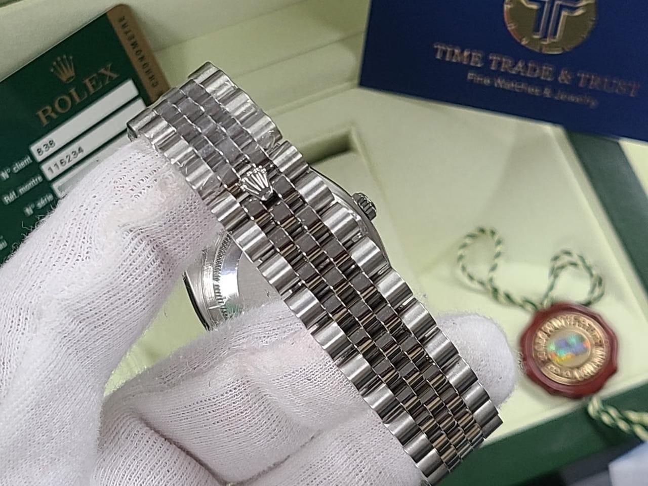 Rolex | Datejust | 116234 | Steel | 36 mm | Steel | Mother of pearl | Automatic