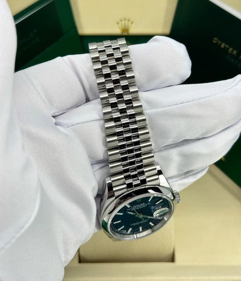 Rolex | Datejust | 126200-0005 | Steel | 36 mm | Steel | Blue | Automatic