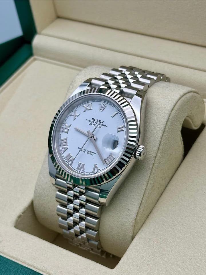 Rolex | Datejust | 126234 | Steel | 41 mm | Steel | White | Automatic