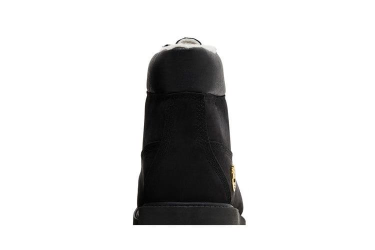 6 Inch Premium Shearling Waterproof Boot Junior Black Gold