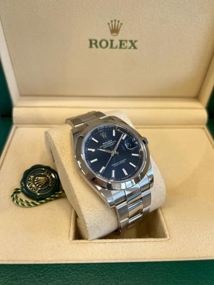 Rolex | Datejust | 126300 blue | Steel | Steel | Blue | Automatic
