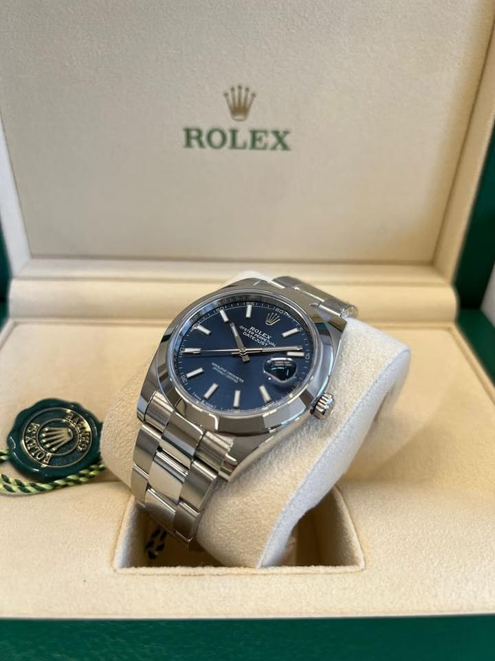 Rolex | Datejust | 126300 blue | Steel | Steel | Blue | Automatic