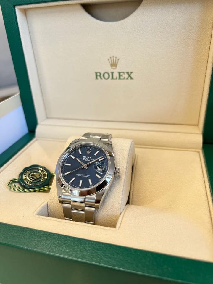 Rolex | Datejust | 126300 blue | Steel | Steel | Blue | Automatic