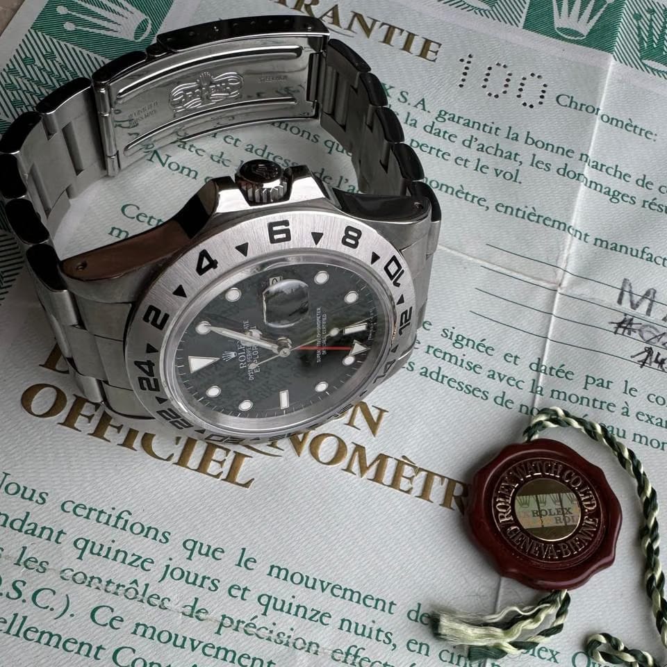 Rolex | Explorer II | 16550 | Steel | 40 mm | Steel | Black | Automatic