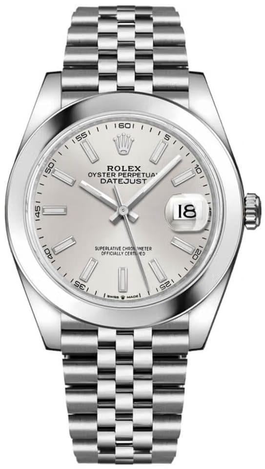 Rolex | Datejust | 126300-0004 | Steel | 41 mm | Steel | Silver | Automatic