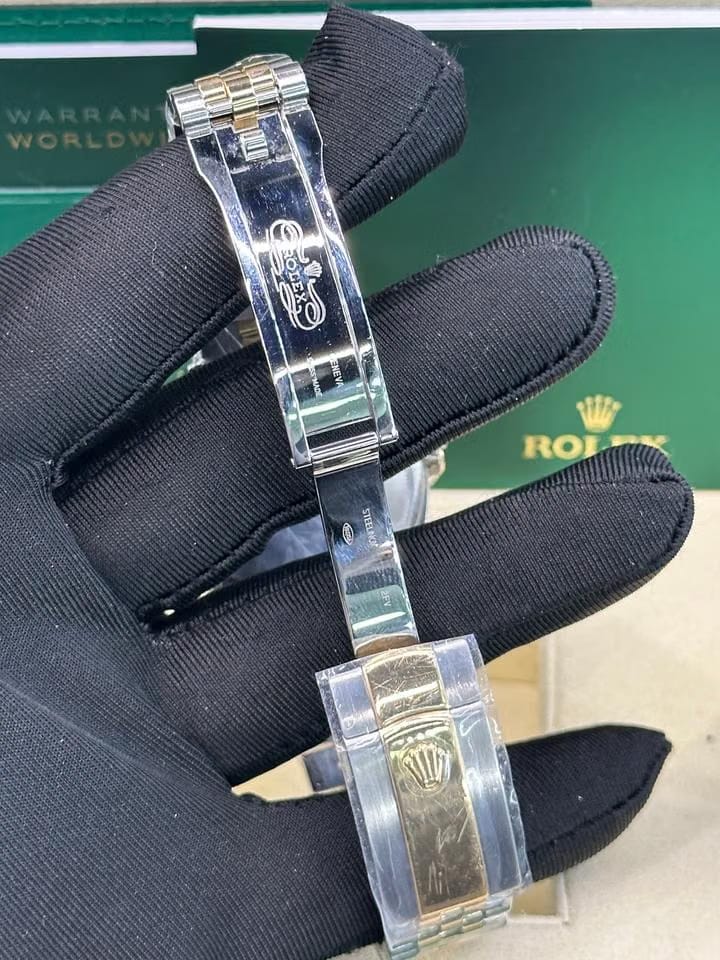 Rolex | Datejust | 126233 | Steel | 36 mm | Gold/Steel | Green | Automatic