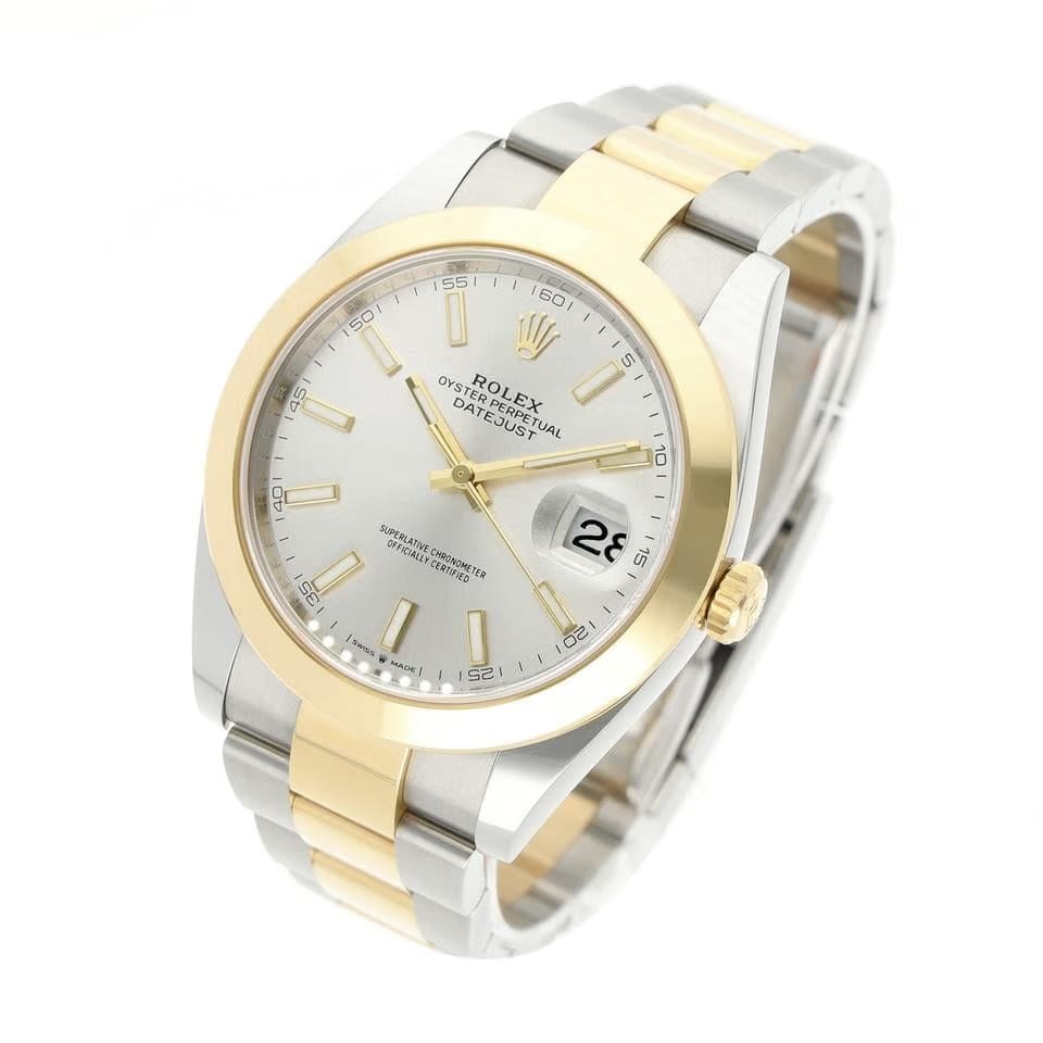 Rolex | Datejust | 126303 | Gold/Steel | 41 mm | Gold/Steel | Silver | Automatic