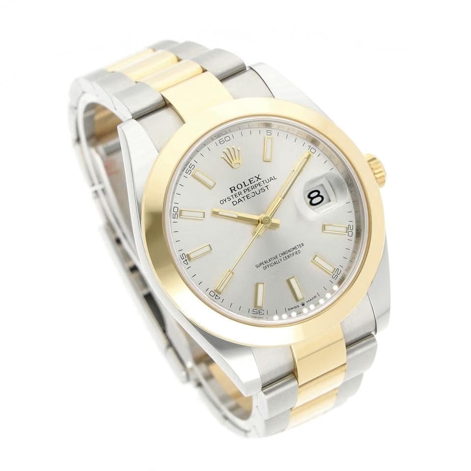 Rolex | Datejust | 126303 | Gold/Steel | 41 mm | Gold/Steel | Silver | Automatic
