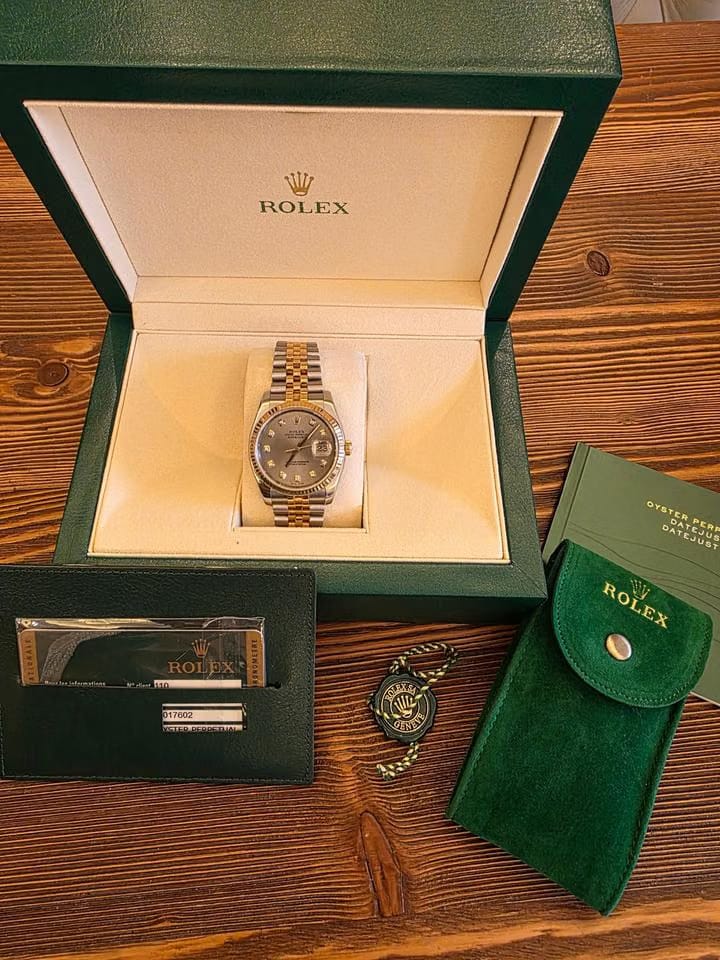 Rolex | Datejust | 116233 | 36 mm | Gold/Steel | Automatic