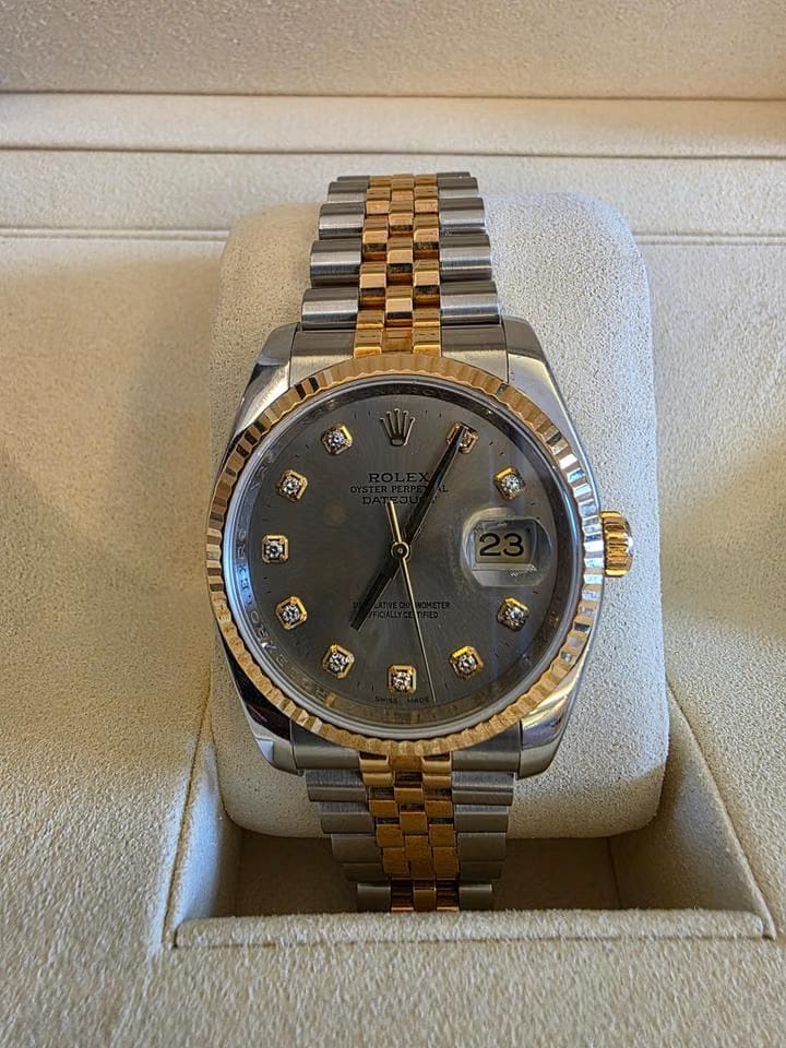 Rolex | Datejust | 116233 | 36 mm | Gold/Steel | Automatic