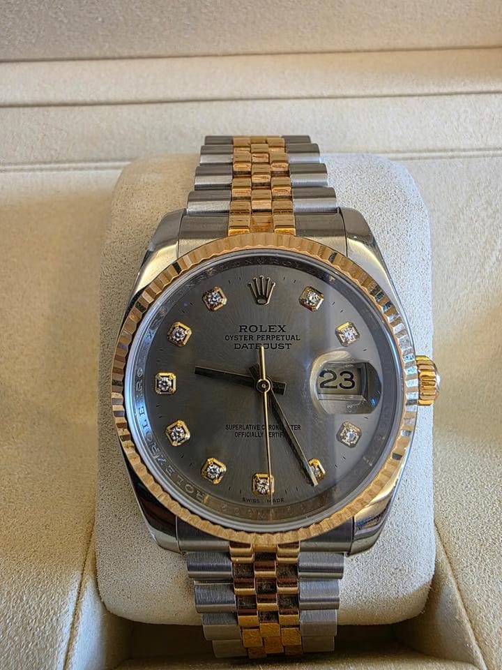 Rolex | Datejust | 116233 | 36 mm | Gold/Steel | Automatic