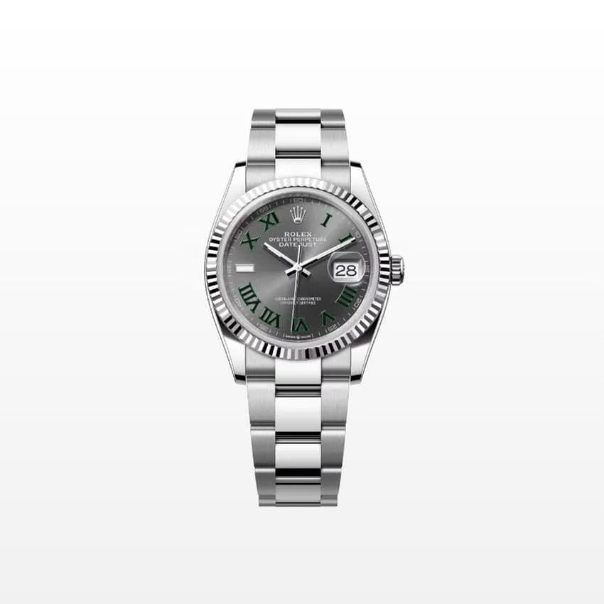 Rolex | Datejust | 126234-0046 | Steel | 36 mm | Steel | Grey | Automatic
