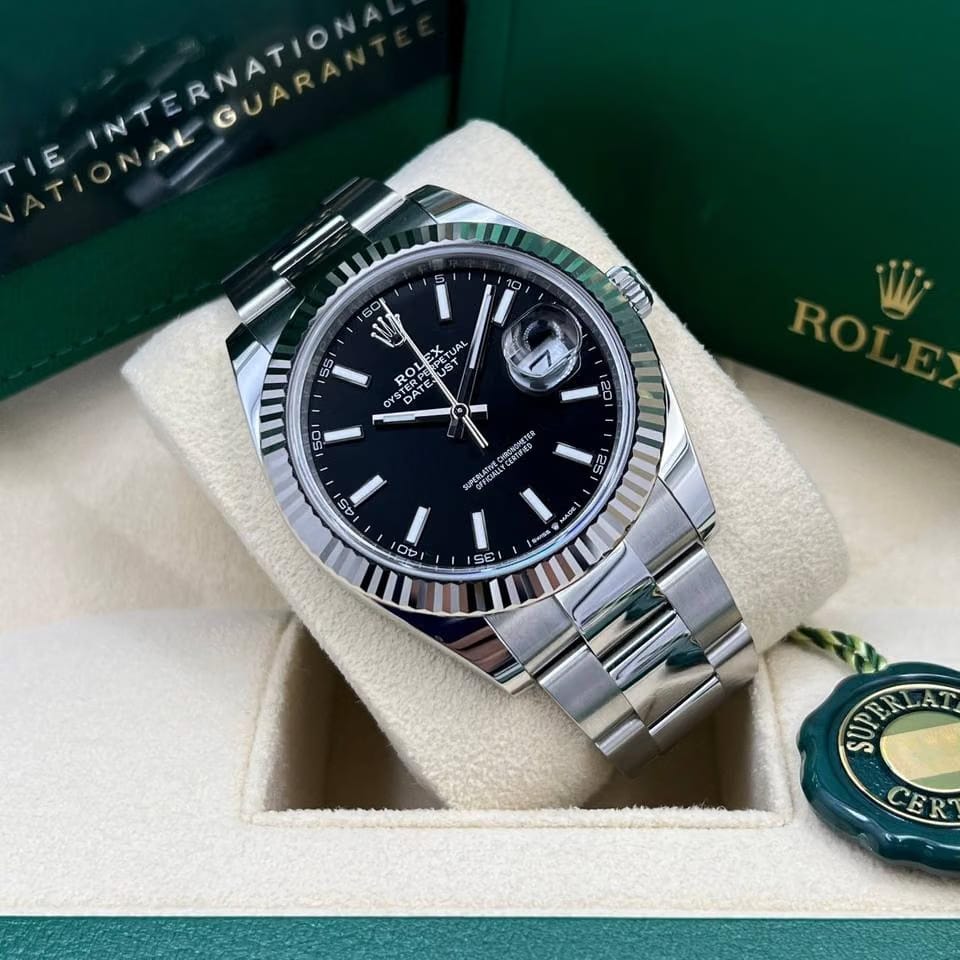 Rolex | Datejust | 126334 | Steel | 36 mm | Steel | Black | Automatic