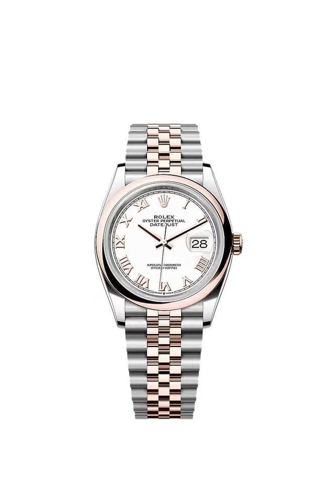 Rolex | Datejust | 126201 | Gold/Steel | 36 x 44 mm | Gold/Steel | White | Automatic