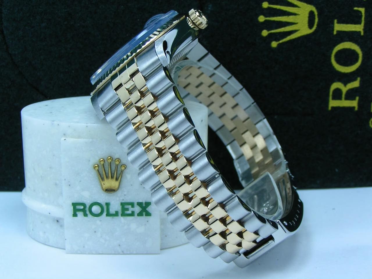 Rolex | Datejust | 16013 | Gold/Steel | 36 mm | Gold/Steel | Black | Automatic