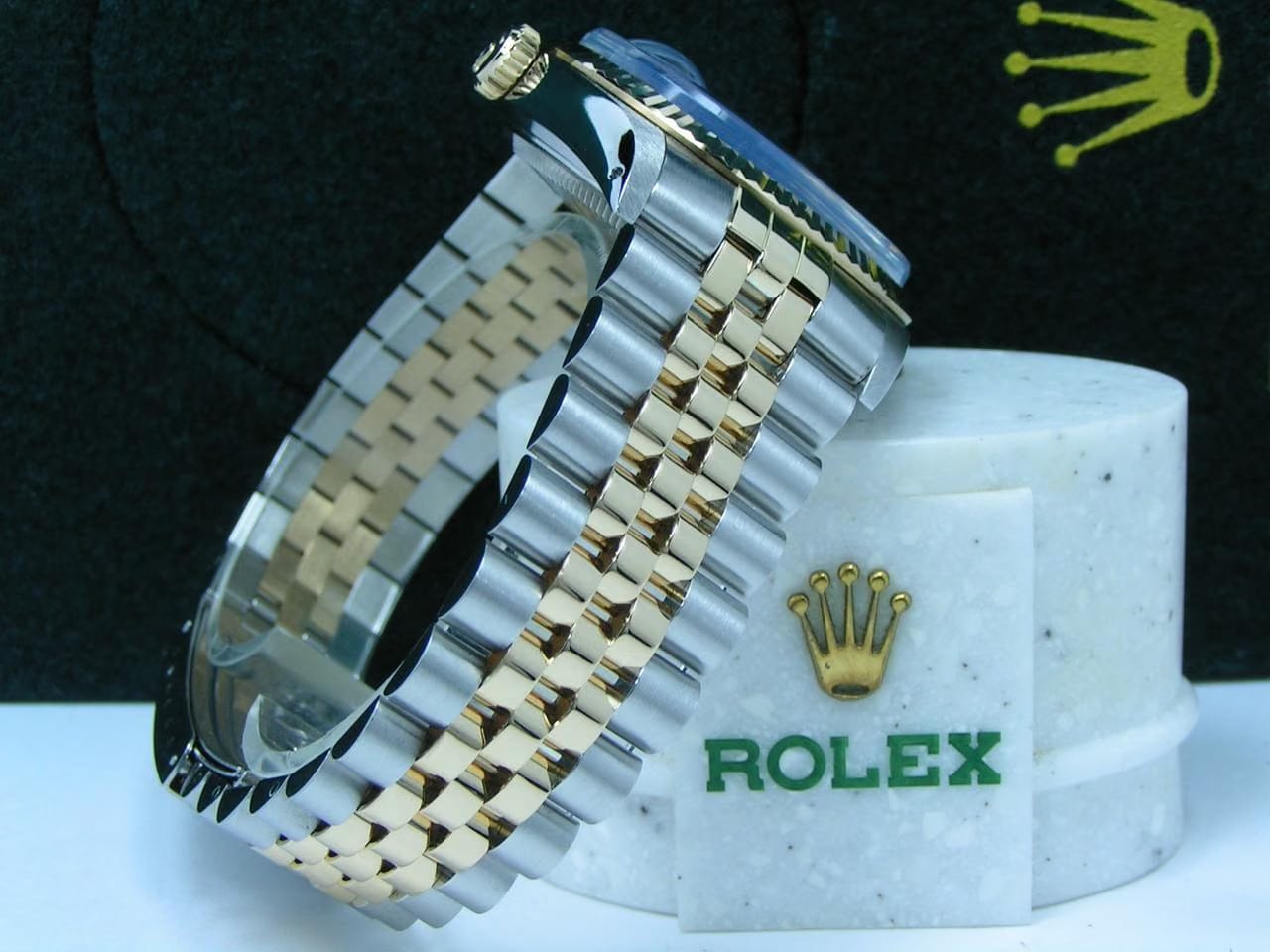 Rolex | Datejust | 16013 | Gold/Steel | 36 mm | Gold/Steel | Black | Automatic