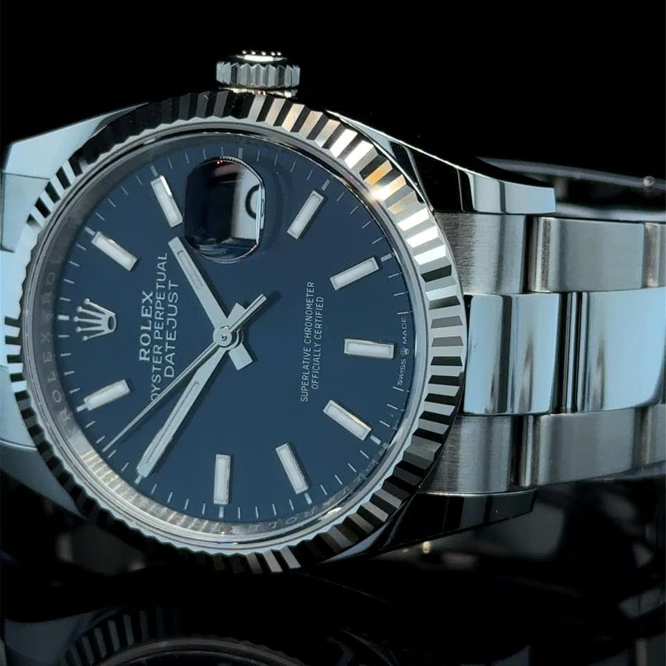 Rolex | Datejust | 126234 | Steel | 36 x 43.3 mm | Steel | Blue | Automatic