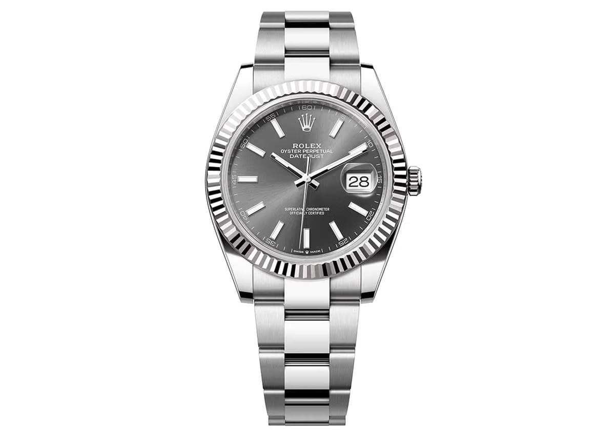 Rolex | Datejust | M126334-0013 | Gold/Steel | 41 mm | Steel | Grey | Automatic