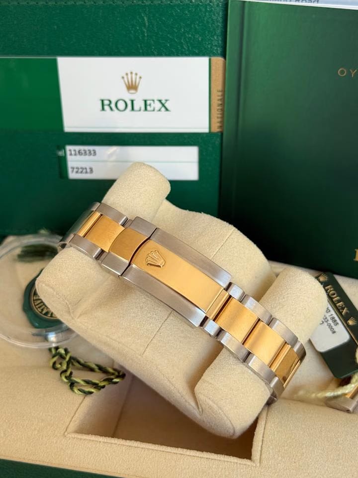 Rolex | Datejust | 116333 | Gold/Steel | 41 mm | Gold/Steel | White | Automatic