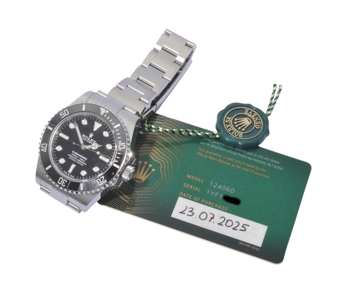Rolex | Submariner | 124060 | Steel | 41 x 40 mm | Steel | Automatic