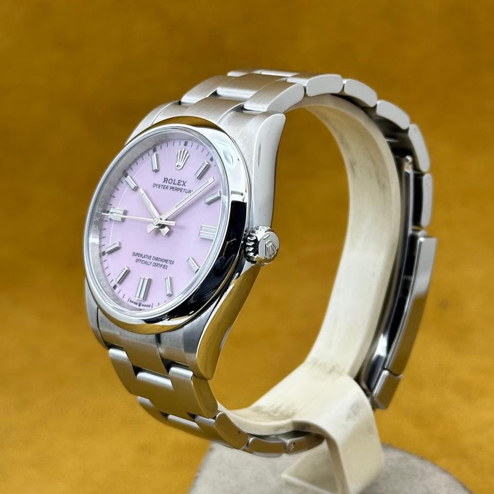Rolex Oyster Perpetualref 126000 Candy Pink 2023 Full Set New